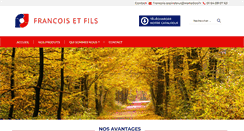 Desktop Screenshot of francoisespacesverts.com